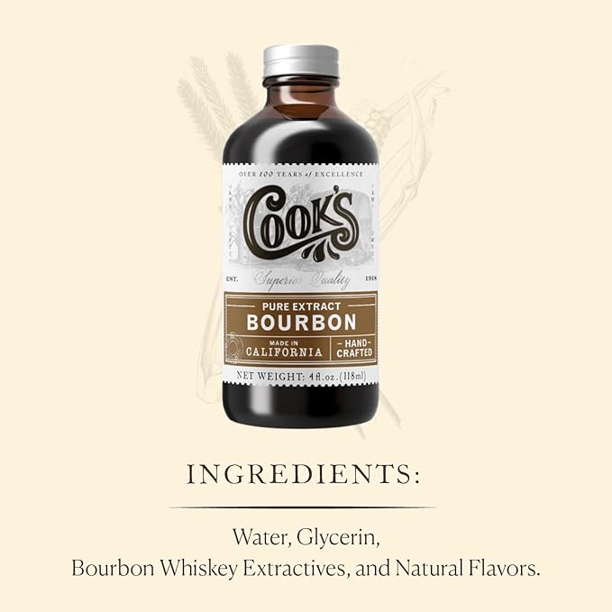 Cook's Bourbon Extract 4 oz