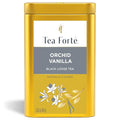 Tea Forte Orchid Vanilla Premium Loose Leaf Caffeinated Black Tea Blend Canister, Makes 35-50 Cups