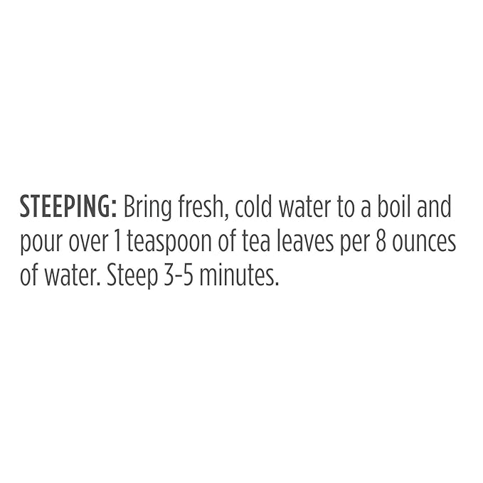 Tea Forte Sweet Orange Spice Premium Loose Leaf Caffeinated Black Tea Blend Canister, Makes 35-50 Cups, Round Canister