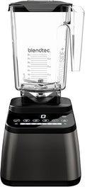 Blendtec Original Designer Series Blender and 90 Oz WildSide+ Jar - Kitchen Blender Bundle - Gunmetal