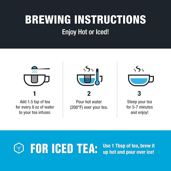 Tiesta Tea - Nutty Almond Cream, Premium Loose Leaf, Cinnamon Almond Herbal Tea Blend, Non-Caffeinated, Make Hot or Iced & Brews Up to 50 Cups, 6.2 Ounce Refillable Tin