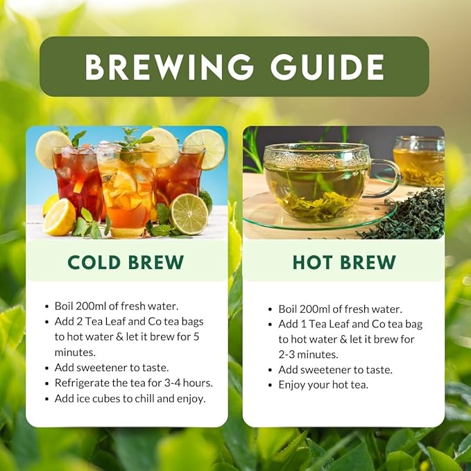Tealeaf & Co. Tulsi Holy Basil Ashwagandha Green Tea Loose Leaf with Lemon Peel, Lemongrass & Black Pepper - Tulsi Tea with Fresh Herbs and Spices - 50 Servings, Gluten Free (3.52oz/100gm)