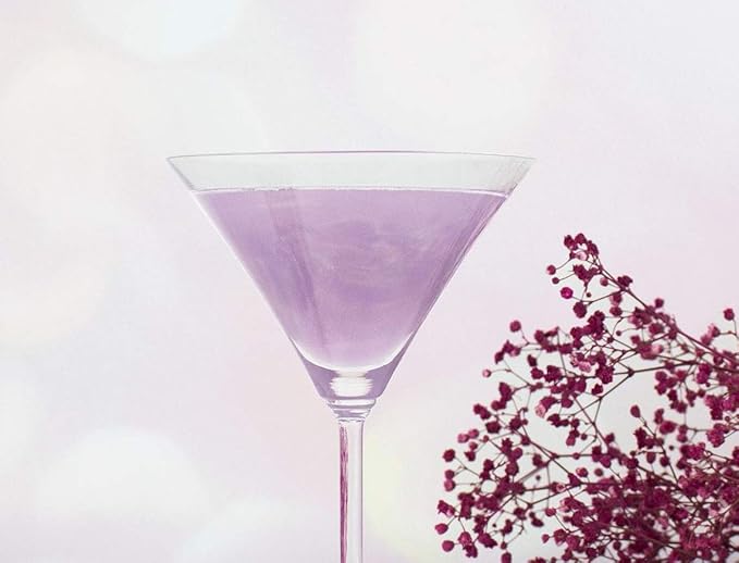 Brew Glitter - Light Purple (45g Shaker 1x Jar) | Color Changing Edible Glitter for Drinks, Cocktails, Beer, Garnish & Beverages