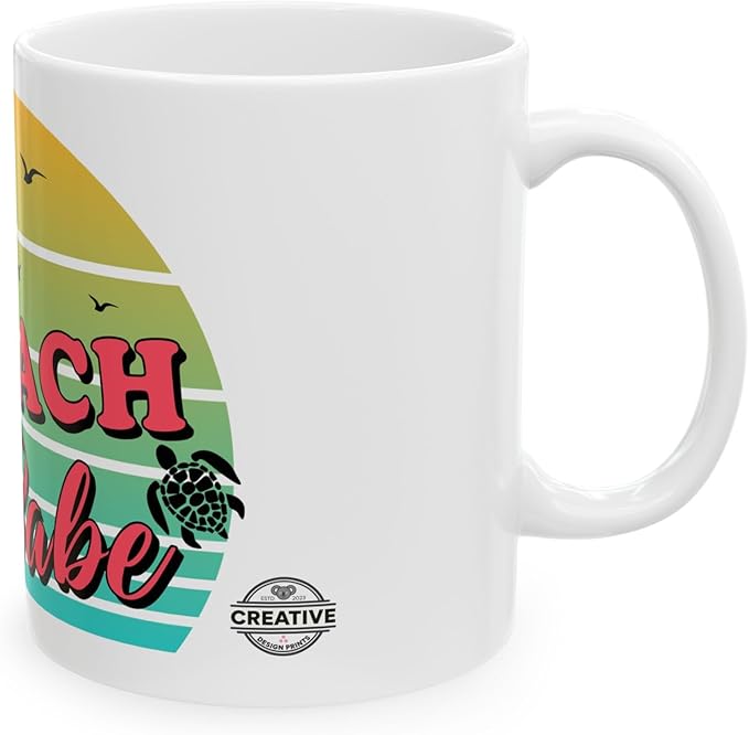 11 OZ Novelty Coffee Mugs - Christmas Gift (Beach Babe Theme)