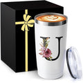 20 Oz Insulated Coffee Cup Lid Car Tumbler Mug Cute Mug Tween College Country Girl 18 19 Year Old Birthday Regalos De Cumpleaños Navidad Mujer Mama Gift Mi Novia Maestra 14 Febrero San Valentín Ideas