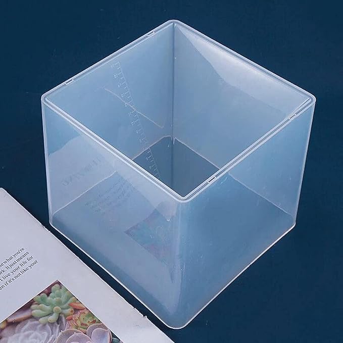 3 PCS Clear Pyramid Molds for Resin, 3Pcs 4.7''6''7.5'' Inner Large Pyramid Silicone Molds for Epoxy Resin + 1Pcs Plastic Frame, Pyramid Resin Mold Silicone Pyramid Mold for DIY