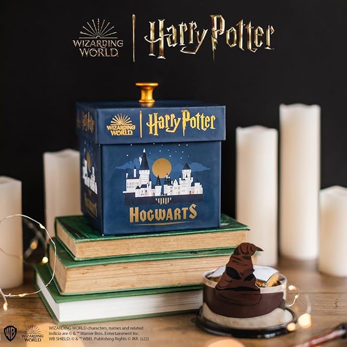 Harry Potter Flying Butterfly Explosion Gift Box Bundle by Send A Cake – Includes 3" Chocolate Mini Bundt Cake – Magical Birthday & Special Occasion Gift for Women, Men, Adults & Kids