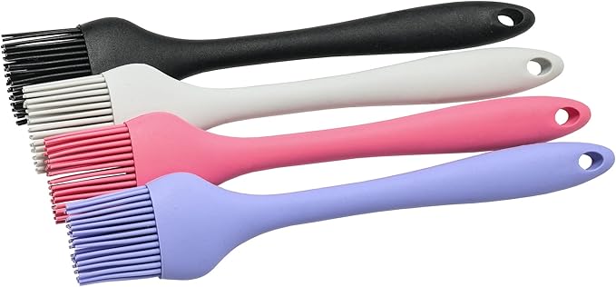 Chef Craft Premium Silicone Basting Brush, 10.25 inch, Black