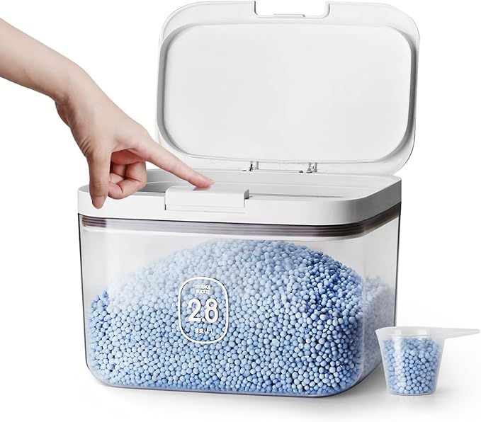 Flour Storage Container - 2.8L Keep Your Flour Fresh and Conveniently Accessible