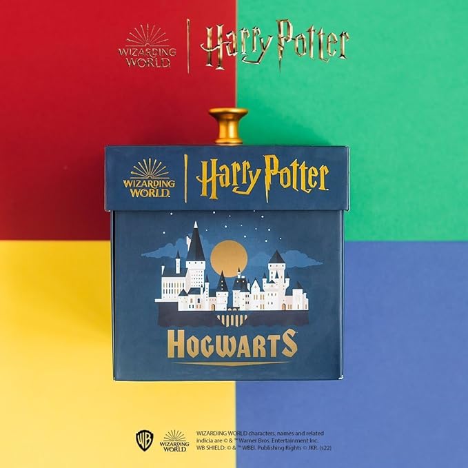 Harry Potter Flying Butterfly Explosion Gift Box Bundle by Send A Cake – Includes 3" Chocolate Mini Bundt Cake – Magical Birthday & Special Occasion Gift for Women, Men, Adults & Kids
