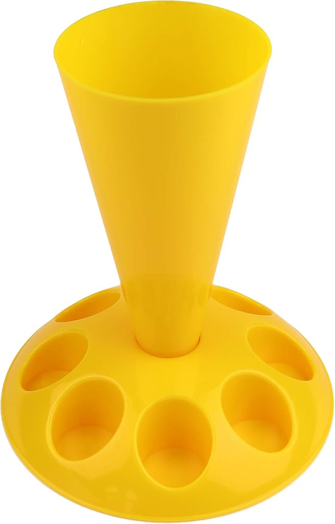O'Creme Pastry-Bag-Holding Stand with Pastry-Tip Cavities