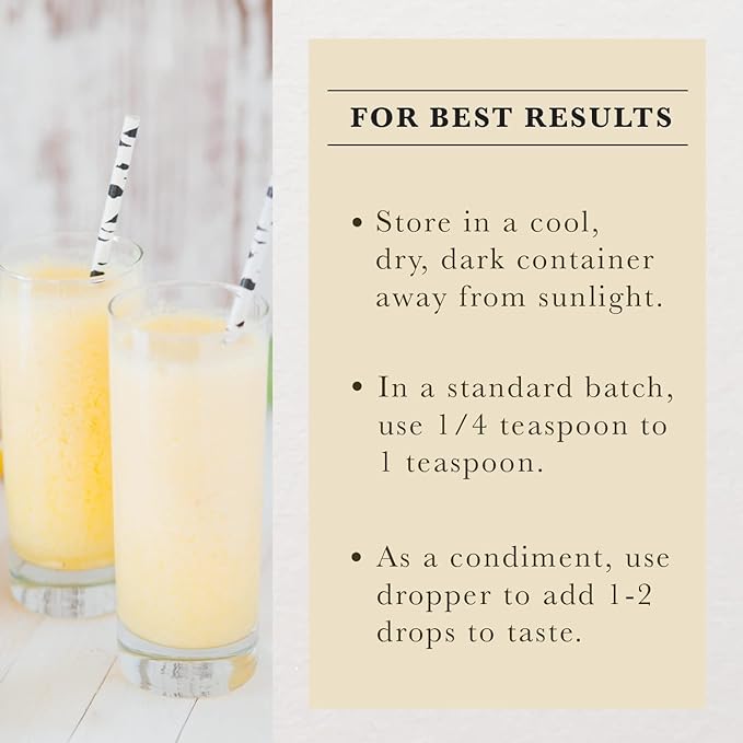 Cook's Pure Lemon Extract, Premium Quality, Cold Pressed Lemon, Sugar Free, Gluten Free, Allergen Free,16 oz