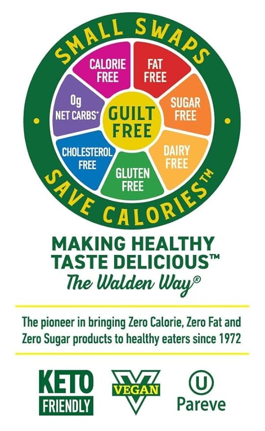 Walden Farms Maple Walnut Syrup – Perfect for Pancakes, Waffles, Desserts – Zero Calorie, Sugar-Free, Low Carb, Keto-Friendly, Gluten-Free, Vegan – 12 oz Bottle