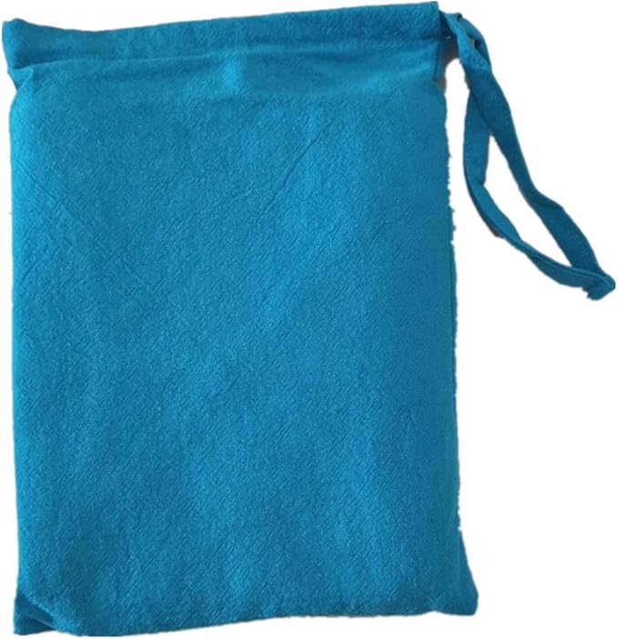 Cotton Linen Japanese Apron Halter Cross Back Bandage X Shape Aprons Two Pockets