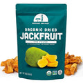 Mavuno Harvest Jackfruit Dried Fruit Snacks | Unsweetened Organic Dried Jackfruit Chips | Gluten Free Healthy Snacks for Kids and Adults | Vegan, Non GMO, Direct Trade | 1 Pound Bag