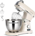 8.4QT Commercial Stand Mixer 800W with NSF Certified and Aluminum Die Casting, Mixers Kitchen Electric Stand Mixer Metal Food Mixer with Stainless Steel 8L Bowl, Dough Hook, Whisk and Beater