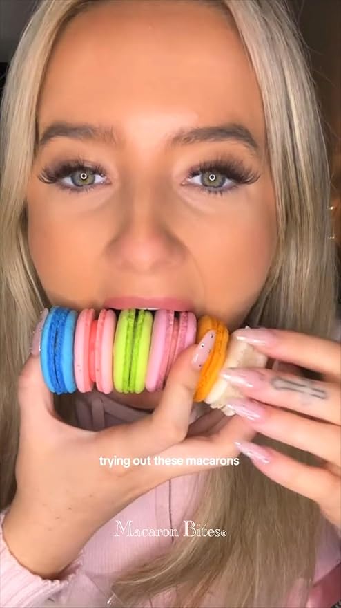Macaron Box of 24 Assorted French Macaron Flavors