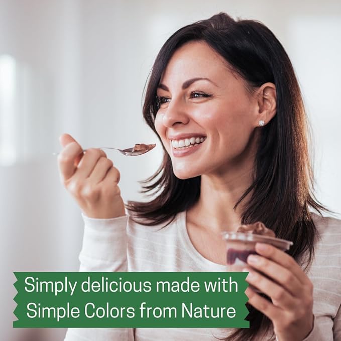 Simple Mixes Natural Instant Pudding & Pie Filling Mix Variety, Chocolate, Vanilla & Salted Caramel, Gluten and Dye-Free, No Fat, or Lactose, Kosher, Variety 6 Pack