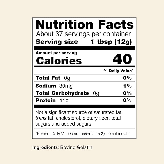 Great Lakes Wellness Beef Gelatin Powder for Culinary Needs - Perfect for Gummies, Marshmallows, Desserts and more - Unflavored - Grass-Fed, Kosher, Keto, Non-GMO 16 oz