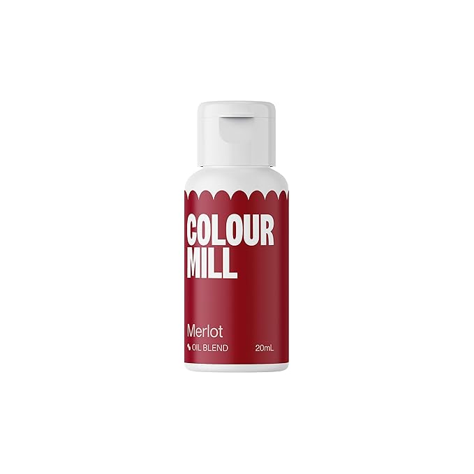 Colour Mill Oil-Based Food Coloring, 20 Milliliters Merlot (0.68 Fl Oz)