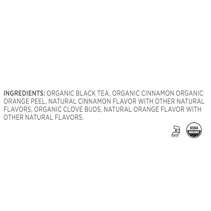 Tea Forte Sweet Orange Spice Premium Loose Leaf Caffeinated Black Tea Blend Canister, Makes 35-50 Cups, Round Canister