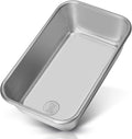 Ultra Cuisine Aluminum Loaf Pan for Baking Bread - 9.5x5 inch Loaf Pan, 1lb - Easy Clean, Quality, Durable Bread Tin - Commercial Aluminum Bread Pan for Baking Banana Bread, Cakes, Casseroles, Loaves