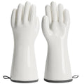 BBQ Gloves for Food Contact Grilling Gloves White, Medium