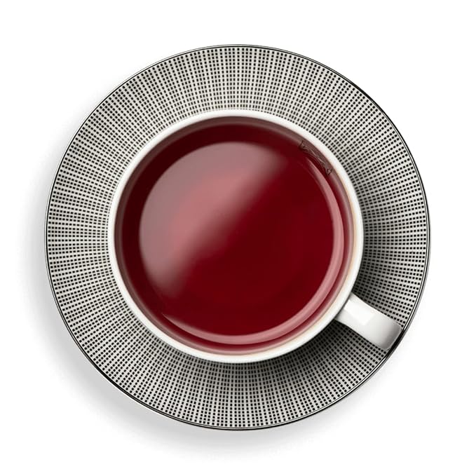 Dammann Freres Sachets, Carcadet Nuit d'été Tea Bags, Premium Gourmet French Hibiscus and Berry Herbal Tea, Individually Wrapped, 24 Count (Single Pack)