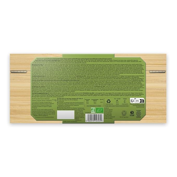 Pukka Limited Edition Discovery Chest, Premium Selection of Infused Organic Teas, Comes in Gift Ready Bamboo Box, Exquisite Herbal Teabag Assortment, Ideal for Tea & Infusion Lovers, 42 Assorted Bags