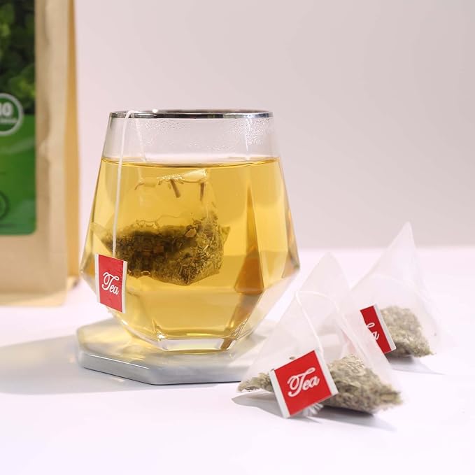 FullChea - Oregano Tea Bags, 30 Teabags, 2g/Bag - Premium Oregano Leaves - Non-GMO - Caffeine-Free - Support Digestion & Boost Immunity