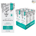 Milkadamia Barista Macadamia Milk, Excellent Source of Calcium, Plant Based, Kosher, Gluten Free & Non-GMO, 32 Fluid Ounce (Pack of 6)