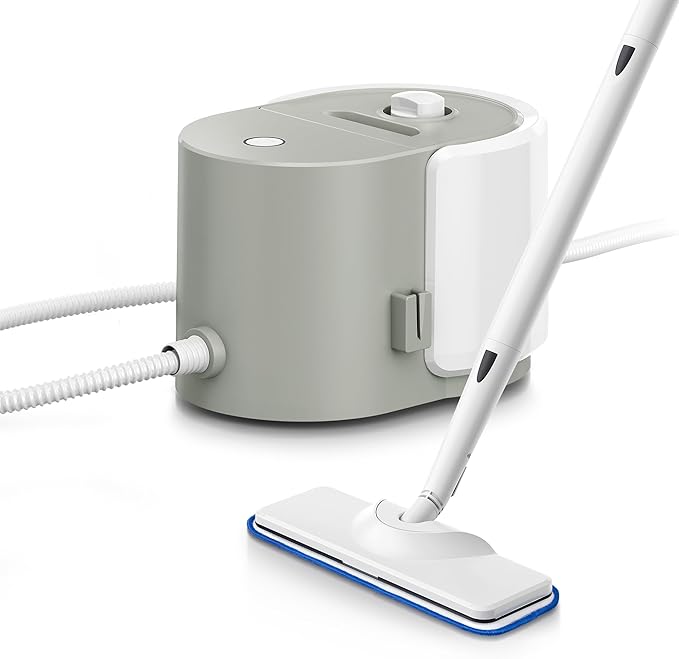 Newbealer Heavy-Duty Steam Cleaner for Home, Stainless Steel Boiler, Steam Mop with 20-Piece Accessories, Max 5 Bar, Multi-Purpose Steamer for Floors, Cars, Furniture, Upholstery, and More