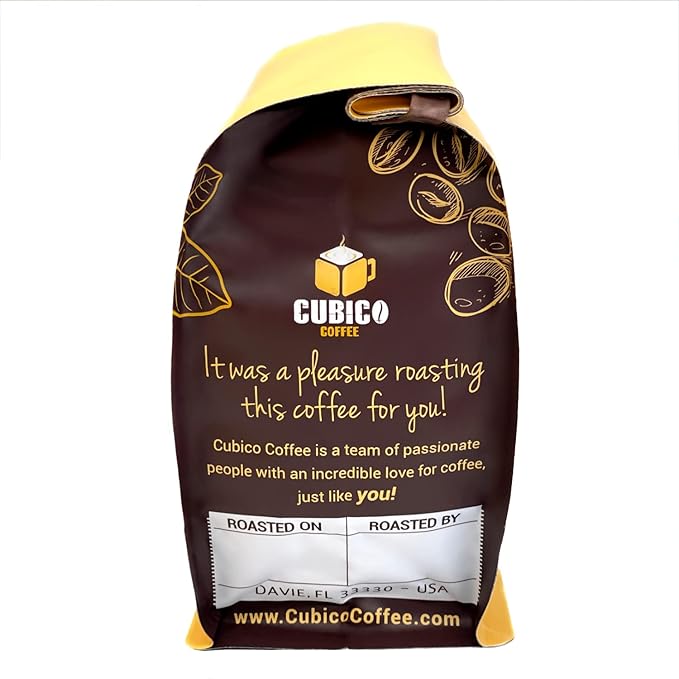 Nicaraguan Coffee, Whole Bean Coffee, Premium Nicaragua Segovia Single Origin Fresh Roasted Coffee Beans | Cubico Coffee | 12 Ounce Bag