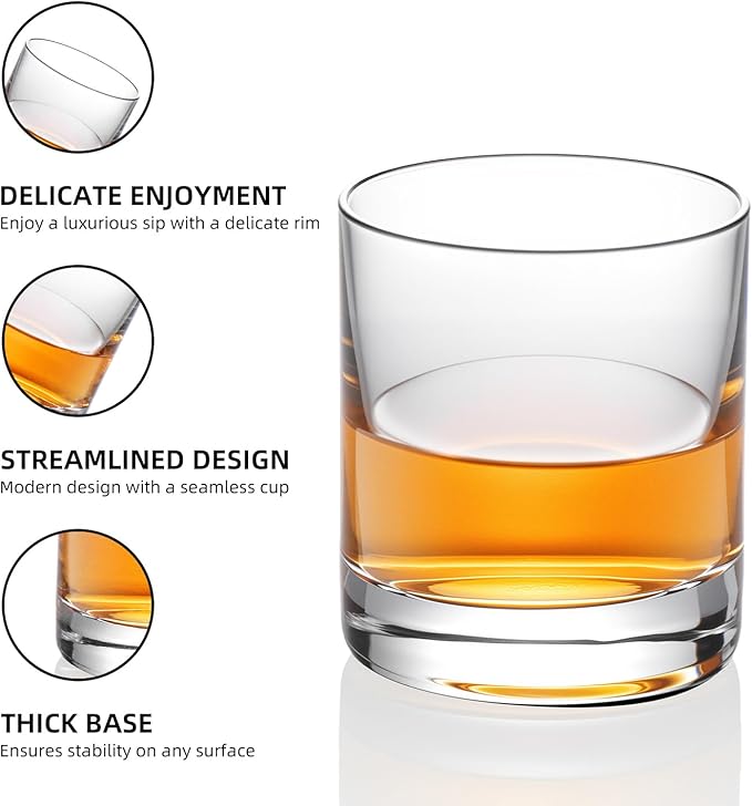KAMMAK Shot Glasses Set of 2, 100ml/3.3oz Clear Espresso Shot Glass with Heavy Base for Bar Restaurants Home, Small Whiskey Shot Glass for Vodka, Whiskey, Tequila, Spirits & Liquors