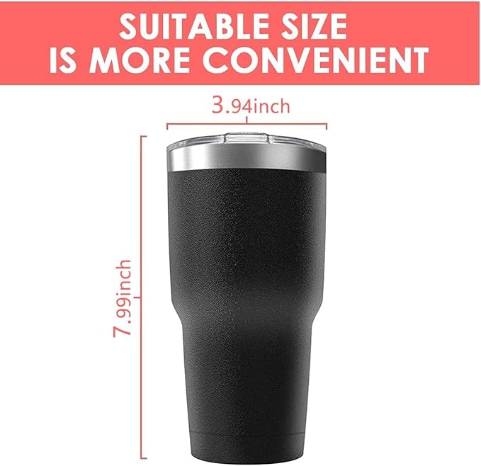 30oz Stainless Steel Travel Mug with Lid, 16 Pack Double Wall Vacuum Insulated Bulk Tumbler, Powder Coated Coffee Cup Suitable for Vehicle Cup Holders (White)
