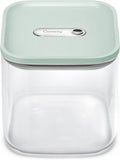 Caraway 2.5qt Glass Airtight Food Storage Container with Lid – Non-Toxic, BPA-Free Kitchen Storage Container – Stackable, Space-Saving Airtight Container for Dry Goods and More - Mist