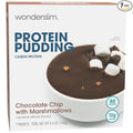 WonderSlim Protein Pudding, Chocolate Chip Marshmallows, Gluten Free, Low Carb (7ct)