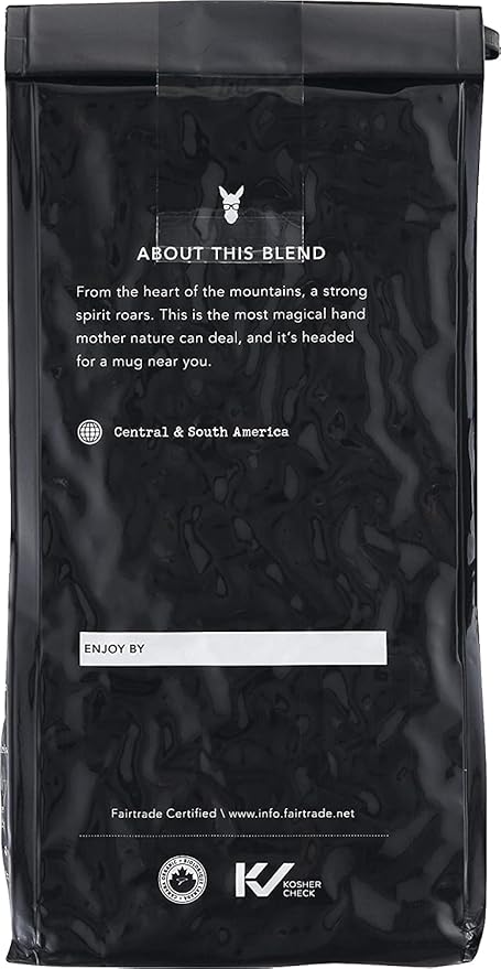 Kicking Horse Coffee, Grizzly Claw, Dark Roast, Whole Bean, 10 oz - Certified Organic, Fairtrade, Kosher Coffee (Pack of 6) (Packaging may vary),10 Ounce (Pack of 6)