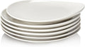 Sweese Porcelain Dinner Plates 11 Inch Set of 6 - Scratch Resistant, Microwave Oven Safe Plates in Grey