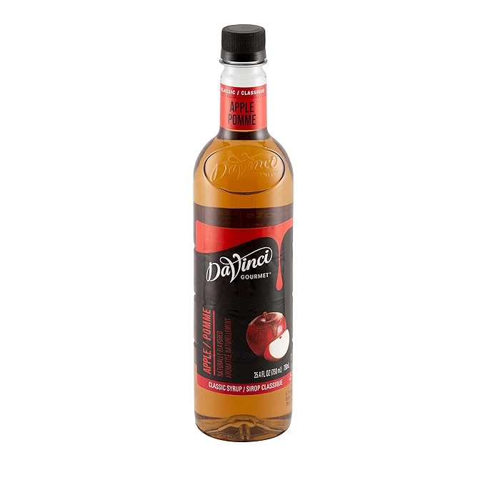 DaVinci Gourmet Classic Apple Syrup, 25.4 Fluid Ounces (Pack of 1)