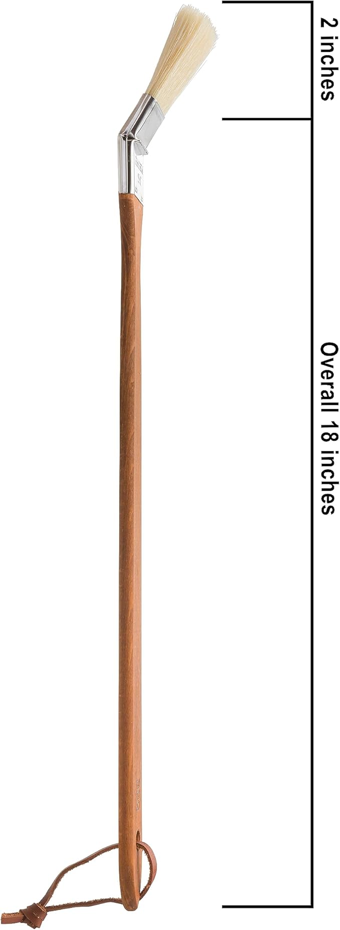 Redecker Beechwood BBQ Brush, Extra-long Basting Brush for Grilling, Baking, and Marinading, Made in Germany