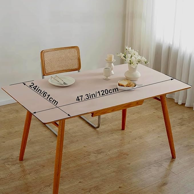 Silicone Mat - Non-Stick, Reusable & Heat Resistant Up to 500°F, Fits Resin Crafts, Dishwasher Safe for Baking, Cookies, Pastry (48” x 24”)