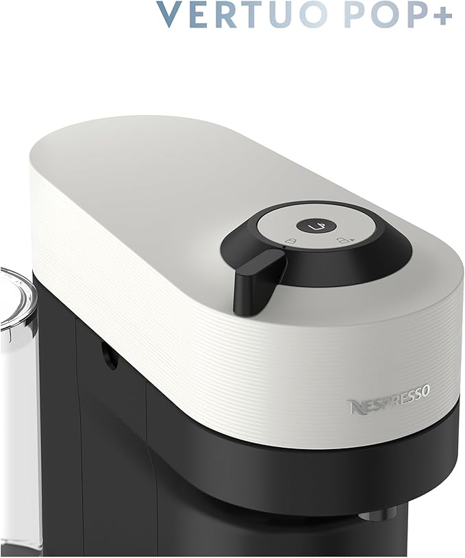 Nespresso Vertuo Pop+ Coffee and Espresso Maker by Breville, Coconut White