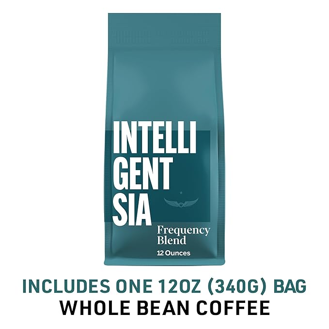 Intelligentsia Coffee, Medium Roast Whole Bean Coffee - Frequency Blend 12 Ounce Bag