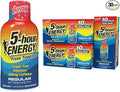 5-hour ENERGY Shots Regular Strength, Berry Flavor, 30 Count, 1.93 Fl Oz, Sugar Free, Zero Calories, Amino Acids and Essential B Vitamins, Dietary Supplement, Feel Alert and Energized, 200 mg Caffeine