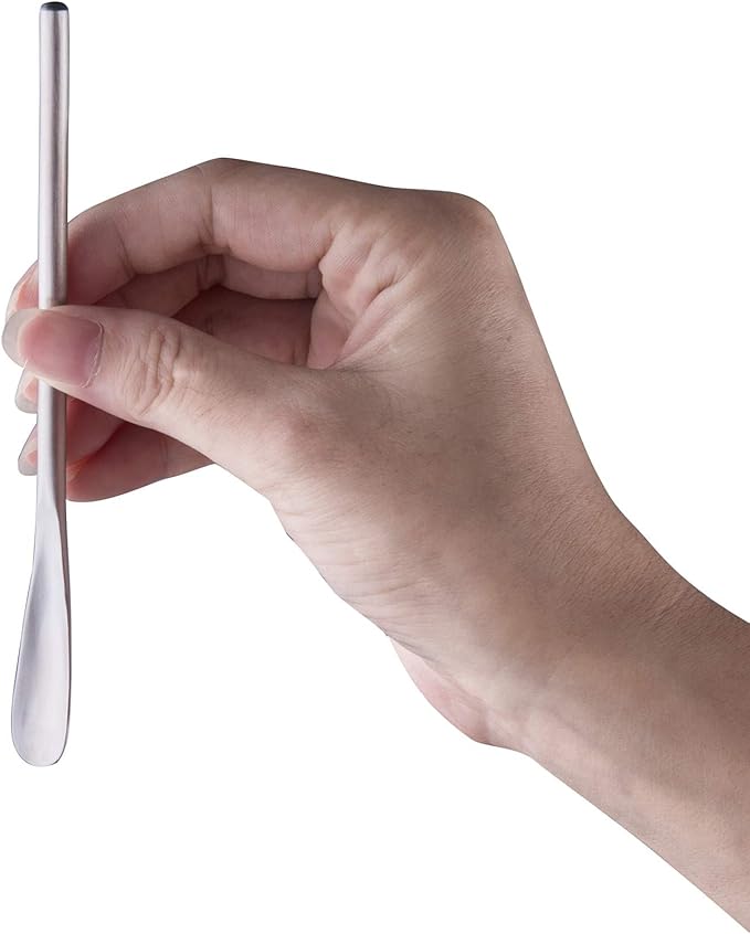 IMEEA Coffee Stirrers Demitasse Espresso Spoons SUS304 Stainless Steel Coffee Stir Sticks 5.9-Inch Tea Spoon, Set of 4