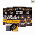 JAVA HOUSE Medium Roast Colombian Cold Brew Pods, (48 Count) Peel and Pour Pods Hot or Iced Instant Coffee Concentrate