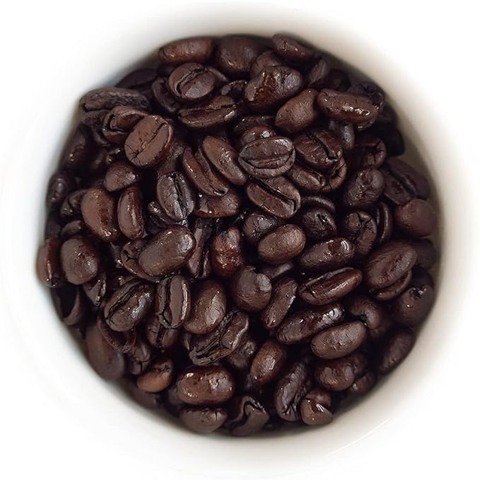 Fresh Roasted Coffee, Organic Black Knight | USDA Organic, Kosher | Dark Roast 12 oz Ground
