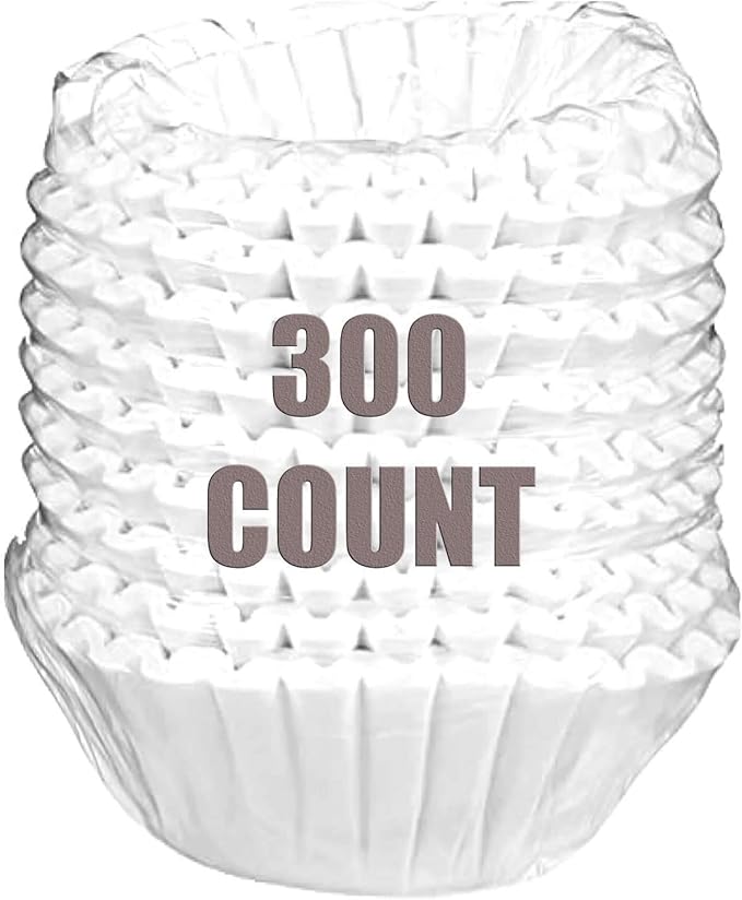 Coffee Filters, 8/12-Cup Size, 300/Pack (Authorization Seller)