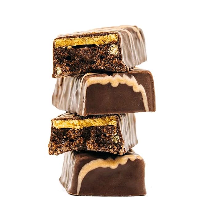 WonderSlim Meal Replacement Protein Bar, Caramel Cocoa, 15g Protein, 20 Vitamins & Minerals, Gluten Free (7ct)